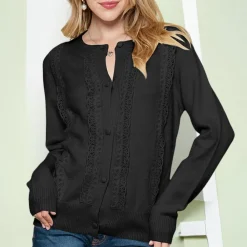 Truien & Vesten Dames*ANITA - Klassiek Gebreide Zomervest voor Dames