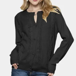 Truien & Vesten Dames*ANITA - Klassiek Gebreide Zomervest voor Dames