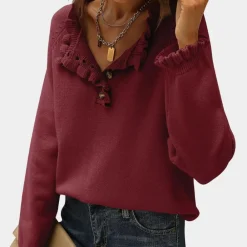 Truien & Vesten Dames*ANN - Moderne Zomerse Trui voor Dames