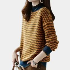 Truien & Vesten Dames*ANNA - Luchtige Zomerse Trui voor dames Oranje