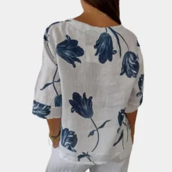 Truien & Vesten Dames*Annabelle - Chique Sereniteit Zomerse Dames Top