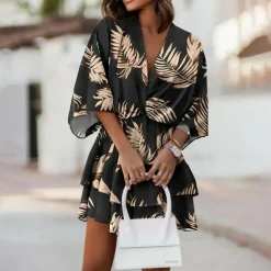 Jurken & Jumpsuits Dames*ANNALISE - Elegante zomer mini-jurk