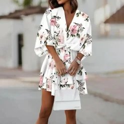 Jurken & Jumpsuits Dames*ANNALISE - Elegante zomer mini-jurk