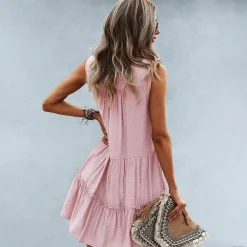 Jurken & Jumpsuits Dames*ANNELI - Stijlvolle zomer mini jurk