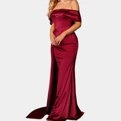 Jurken & Jumpsuits Dames*Annie - Stijlvolle lange damesjurk voor de zomer Bourgondië