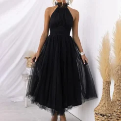 Jurken & Jumpsuits Dames*Aria - Elegante en comfortabele lange damesjurk voor de zomer