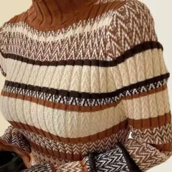 Jurken & Jumpsuits Dames*ARIA - Luchtige Zomerse Gebreide Jurk voor Dames Gemengde Kleur