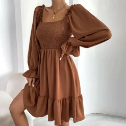 Jurken & Jumpsuits Dames*ARIA - Stijlvolle zomerjurk met ruches