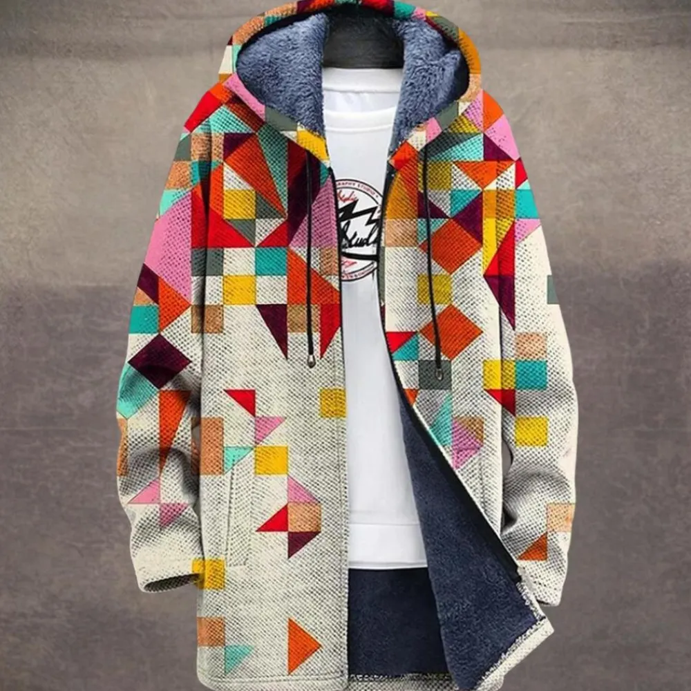 Truien & Vesten Heren*Arturo - Retro colorblock zomer vest voor heren