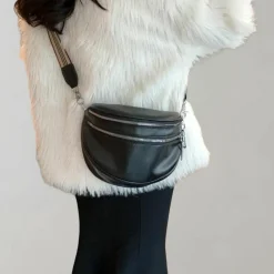 Tassen*Arvella - Zomerse crossbody tas met dubbele rits