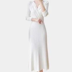 Jurken & Jumpsuits Dames*ARWENA - Stijlvolle Zomerse Gebreide Jurk voor Dames