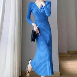 Jurken & Jumpsuits Dames*ARWENA - Stijlvolle Zomerse Gebreide Jurk voor Dames