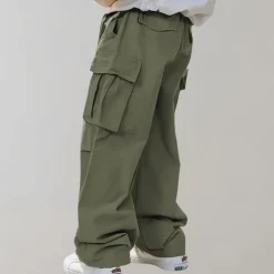 Broeken Heren*Asger - Cargo herenbroek met rechte pijpen voor de zomer