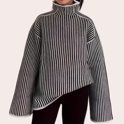 Truien & Vesten Dames*ASHLEY - Luchtige Zomertrui voor Dames Zwart