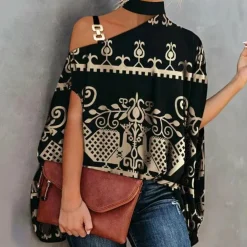 Topjes & Shirts Dames*ASLAUG - Modieuze stijlvolle zomertop voor zonnige dagen