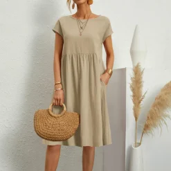 Jurken & Jumpsuits Dames*ASTRID - Elegante zomerjurk voor zonnige dagen