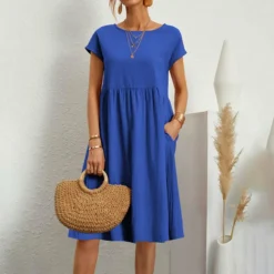 Jurken & Jumpsuits Dames*ASTRID - Elegante zomerjurk voor zonnige dagen