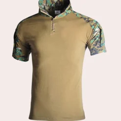 Shirts Heren*Atanas – Elegante Herenshirt met Ritsdetail voor de Zomer