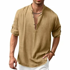 Shirts Heren*ATREUS - Stijlvol zomer overhemd voor mannen