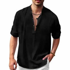 Shirts Heren*ATREUS - Stijlvol zomer overhemd voor mannen