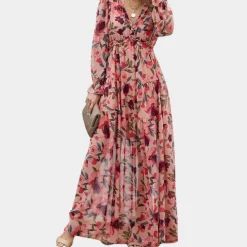 Jurken & Jumpsuits Dames*Aubrey - Lange damesjurk voor de zomer