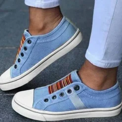 Damesschoenen*AUDREY - Casual slip-on sneakers voor de zomer