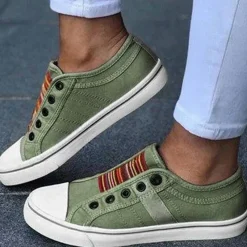 Damesschoenen*AUDREY - Casual slip-on sneakers voor de zomer