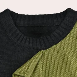 Truien & Vesten Dames*AUGUSTA - Stijlvolle Luchtige Gebreide Trui voor Dames - Zomereditie Groen