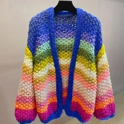 Truien & Vesten Dames*AURIANA - Comfortabel Zomervest voor Dames Blauw