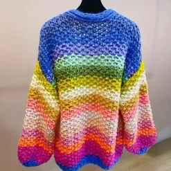 Truien & Vesten Dames*AURIANA - Comfortabel Zomervest voor Dames Blauw