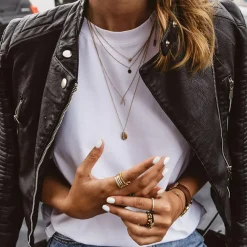 Leren Jassen Dames|Jassen Dames*AVALON - Leren zomerjas voor dames Zwart