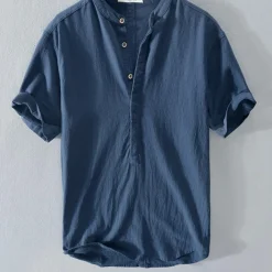 Shirts Heren*Axel - Elegant Zomer Overhemd voor Heren