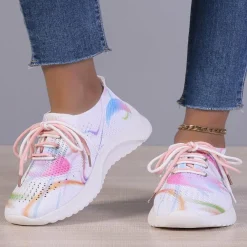 Damesschoenen*AZARIAH - Kleurrijke zomerse damesschoenen