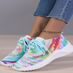 Damesschoenen*AZARIAH - Kleurrijke zomerse damesschoenen