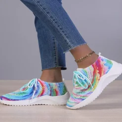 Damesschoenen*AZARIAH - Kleurrijke zomerse damesschoenen