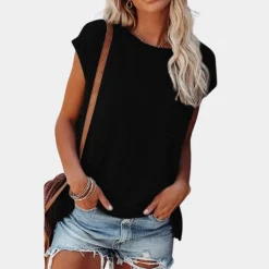 Topjes & Shirts Dames*Azra - Casual zomer t-shirt voor dames - Perfect voor Lente en Zomer