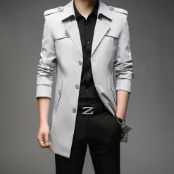 Jassen Heren*BACSTAIR - Stijlvolle zomerjas voor mannen