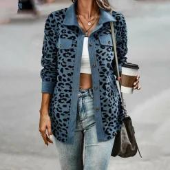 Blazers & Blouses Dames*BAILEE - Trendy luipaardprint zomerjas