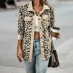 Blazers & Blouses Dames*BAILEE - Trendy luipaardprint zomerjas