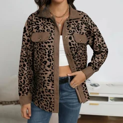 Blazers & Blouses Dames*BAILEE - Trendy luipaardprint zomerjas