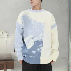 Truien & Vesten Heren*Balint - Stijlvolle Zomerse Pullover Sweater voor Heren