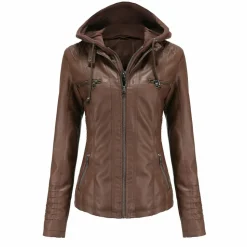 Leren Jassen Dames|Jassen Dames*BARBARA - Leren zomerjas voor dames