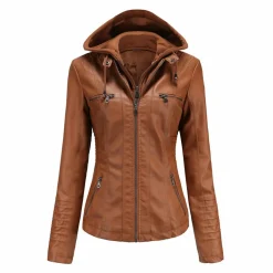 Leren Jassen Dames|Jassen Dames*BARBARA - Leren zomerjas voor dames