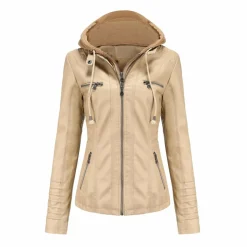 Leren Jassen Dames|Jassen Dames*BARBARA - Leren zomerjas voor dames