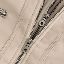 Leren Jassen Dames|Jassen Dames*BARBARA - Leren zomerjas voor dames