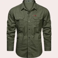 Shirts Heren*Barbeau - Casual zomers outdoor overhemd voor heren