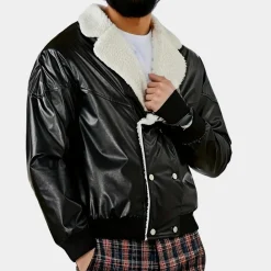 Jassen Heren*BARDENE - Modieuze Winterjas voor Heren Zwart