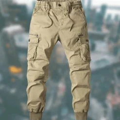 Broeken Heren*BEAU - Stijlvolle zomerse cargo broek