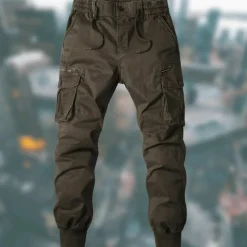 Broeken Heren*BEAU - Stijlvolle zomerse cargo broek