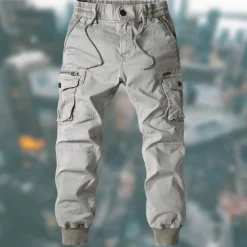 Broeken Heren*BEAU - Stijlvolle zomerse cargo broek